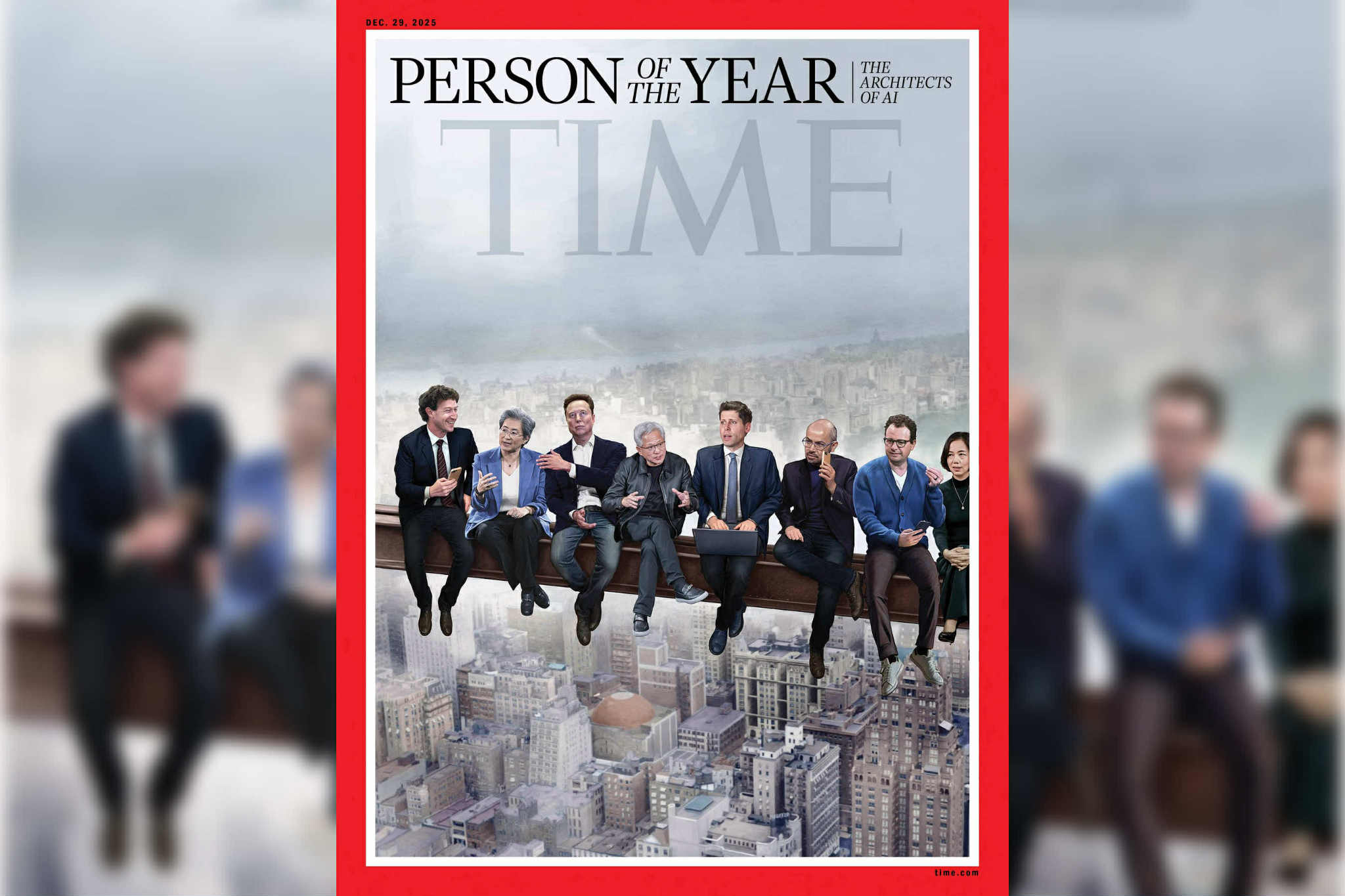 Revista Time îi numește pe „Arhitecții AI” Persoana Anului 2025