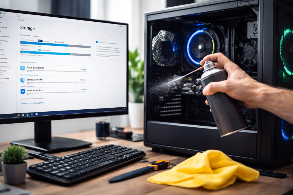 Un calculator cu Windows începe să dea semne de oboseală: pornește lent, se blochează frecvent sau ocupă spațiu tot mai mult fără motiv evident