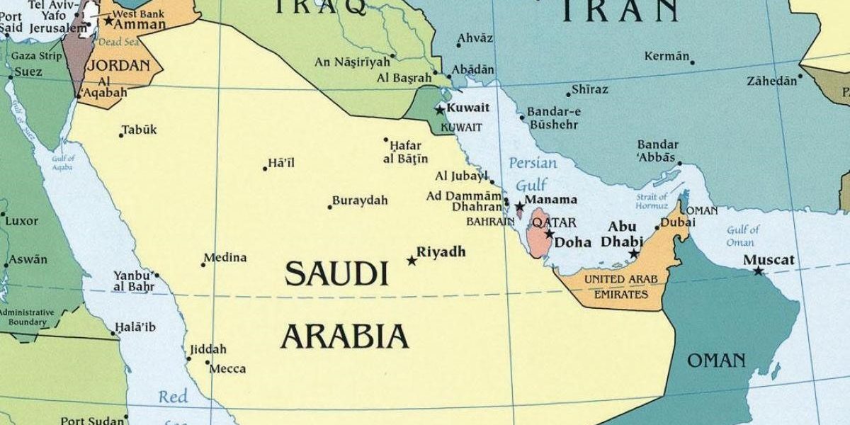 arabia-saudita-localizare-pe-harta.jpg - JurnalDirect