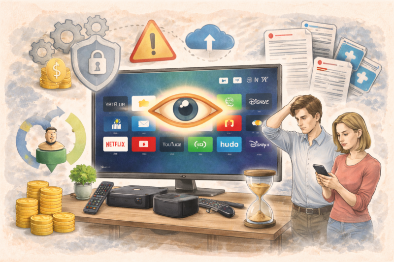 În 2026, aproape toți consumatorii vor avea în sufragerie televizoare „smart”, o realitate aproape incontestabilă pe piața electrocasnicelor