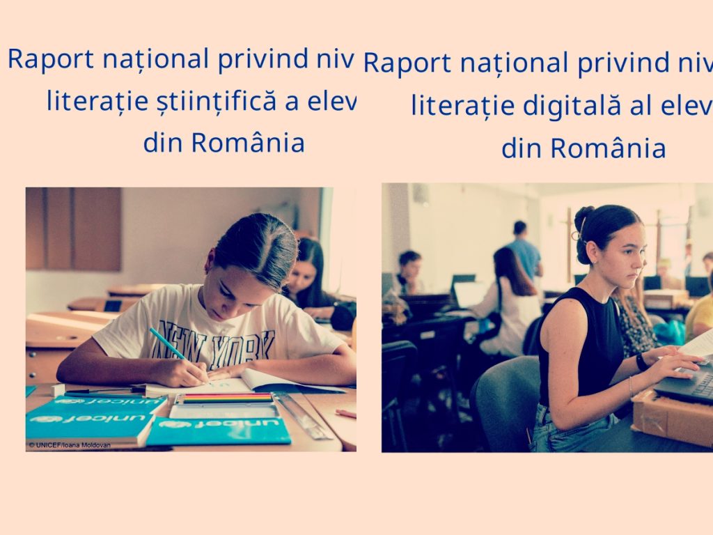 Rapoarte contradictorii despre nivelul de alfabetizare digitală și științifică a elevilor din România Două rapoarte voluminoase, care totalizează peste 270 de pagini, aduc în prim-plan o evaluare a nivelului de alfabetizare digitală și științifică a elevilor din România