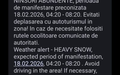 Timișoara, 21 februarie 2026 – Bunăstarea sau disconfortul cetățenilor? Aceasta pare să fie întrebarea care planează peste capitalele și orașele din țară, după o serie de incidente legate de sistemul național de avertizare RO-Alert, care au reușit să smulgă mulți români din linele lor de gândire matinală într-un mod mai puțin obișnuit