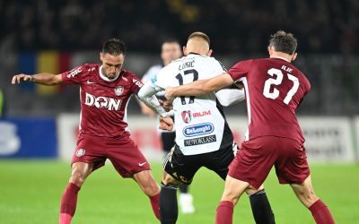 CFR Cluj – „U” Cluj: Camora înscrie după greșeala lui Macalou!