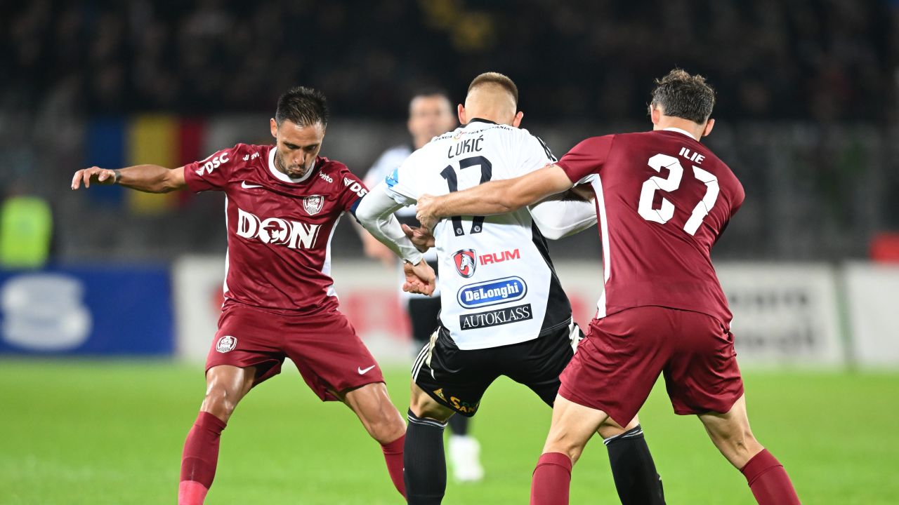 CFR Cluj – „U” Cluj: Camora înscrie după greșeala lui Macalou!