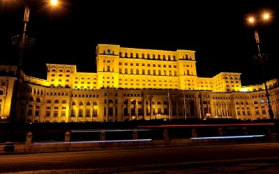 Palatul Parlamentului a întrerupt iluminatul pentru „Ora Pământului”