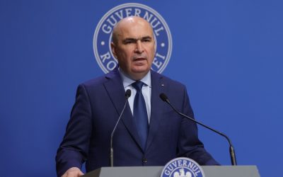 Premierul Ilie Bolojan susține conferință de presă după adoptarea bugetului pe 2026