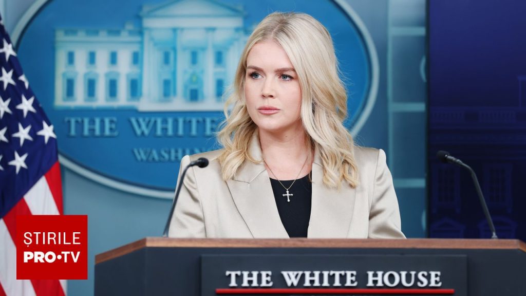 Tensiune la Casa Albă: Purtătoarea de cuvânt a lui Trump evită întrebările și stârnește controverse După briefingul de presă de la Casa Albă, atmosfera s-a încălzit în cercurile jurnalistice din Statele Unite, odată cu comportamentul surprinzător al purtătoarei de cuvânt a fostului președinte Donald Trump, Karoline Leavitt