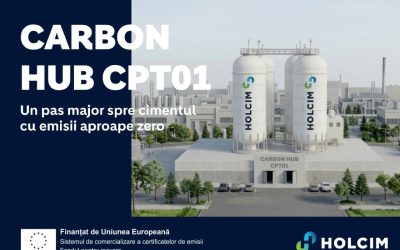 Holcim România și CINEA semnează acord pentru proiectul Carbon Hub CPT01, reducând emisii în cementul din Estul Europei