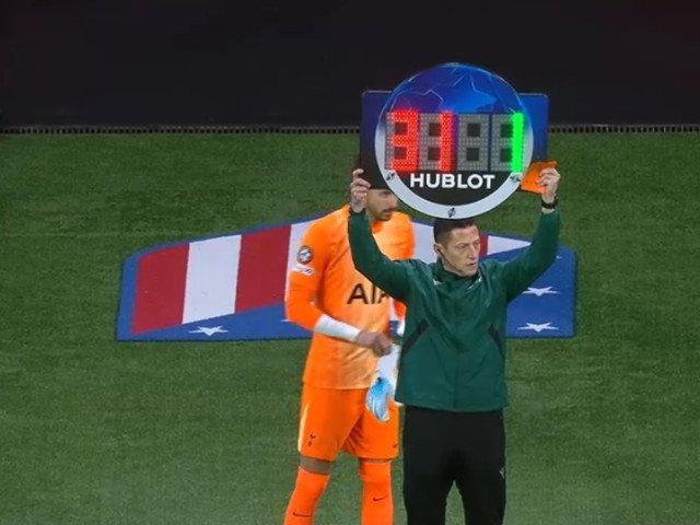 Portar schimbat în minutul 17 la Atletico – Tottenham; scorul era 0-0