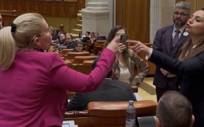 Anamaria Gavrilă îi atrage atenția colegei în plen: „Nu vorbești tu în numele POT”