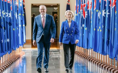 UE și Australia semnează un acord strategic cu impact major, consolidând relația într-un moment în care lumea se află în plină reconfigurare geopolitică