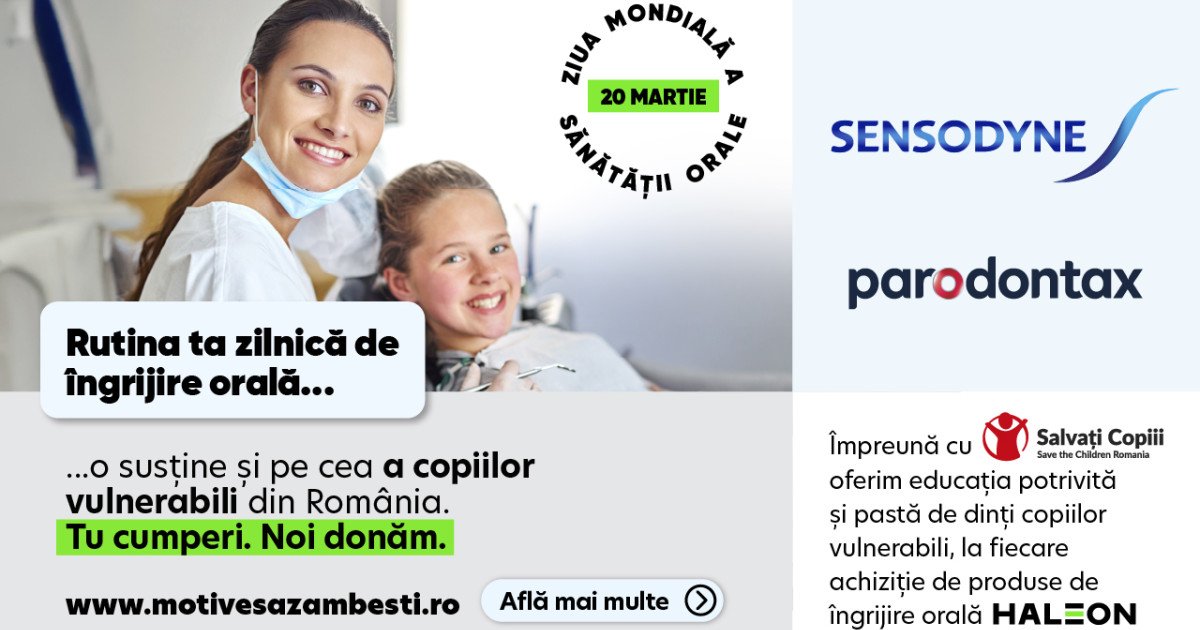 Dezastru în comunitățile vulnerabile din România: Începe o campanie de sprijin pentru igiena orală a copiilor defavorizați Un val de solidaritate se reconfigurează pentru a aduce un zâmbet sănătos pe fața celor mici din cele mai vulnerabile zone ale țării