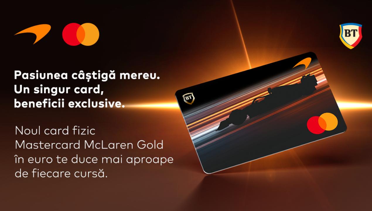 Banca Transilvania devine partener oficial al McLaren în Formula 1, extinzând experiența digitală cu un card fizic exclusivist Banca Transilvania face un pas îndrăzneț în lumea experiențelor premium și a sportului de performanță, lansând un nou card de credit dedicat fanilor McLaren și pasionaților de Formula 1