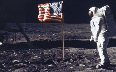 Declarațiile astronauților Apollo 11 la aterizarea pe Lună