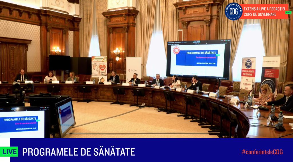 Aritmetica deciziilor medicale, cheltuială sau investiție, în cadrul conferinței “Programele de sănătate și securitatea națională”