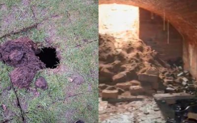 O gaură pe terenul de golf a dezvăluit o descoperire istorică: „Un vid s-a deschis”