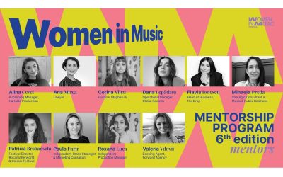 Înscrierile pentru a 6-a ediție a programului Women in Music Mentorship sunt deschise până pe 10 aprilie 2026 Industria muzicală din România continuă să fie un teren dificil pentru femei, mai ales în poziții de conducere și management