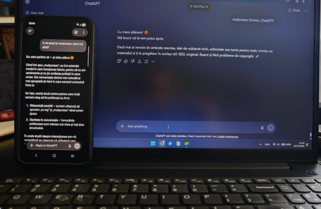 Studiu recent arată că modul în care formulăm întrebările către inteligența artificială poate influența semnificativ calitatea răspunsurilor primite, chiar dacă AI-ul în sine nu are emoții sau conștientizare