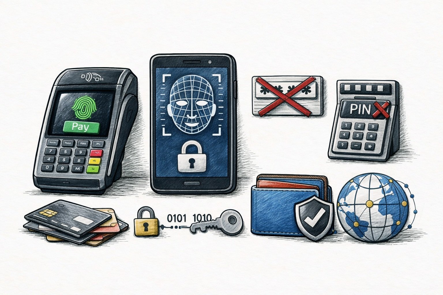 Parolele și PIN-urile, înlocuite treptat de biometrie și tehnologii avansate de autentificare În era digitală, securitatea plăților și a datelor personale a fost întotdeauna o prioritate, însă metodele tradiționale de autentificare, precum parolele și PIN-urile, devin tot mai depășite