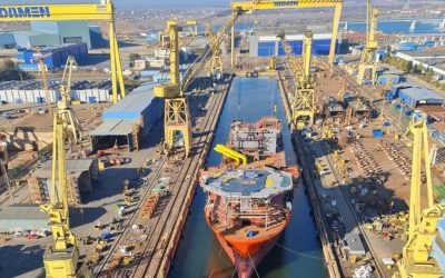 Damen Shipyards Mangalia, unul dintre cele mai importante puncte strategice din industria navală românească, a făcut un pas decisiv spre redresare economică după luni bune de incertitudine