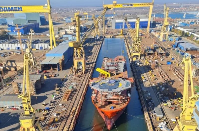Damen Shipyards Mangalia, unul dintre cele mai importante puncte strategice din industria navală românească, a făcut un pas decisiv spre redresare economică după luni bune de incertitudine