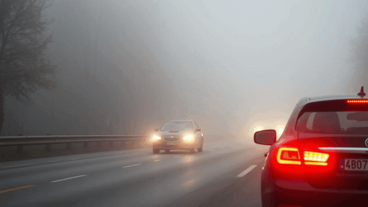 Vremea extremă pune stăpânire pe sud-estul țării, cu ceață densă și vânt puternic, afectând traficul și siguranța locuitorilor până cel puțin miercuri dimineață