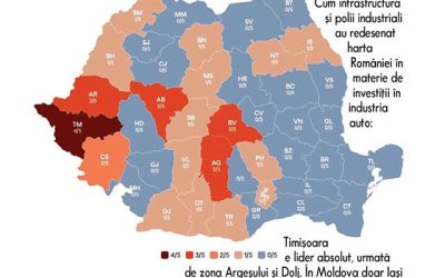 Harta puterii economice: Cine sunt „regele” județelor la export și impactul autostrăzilor