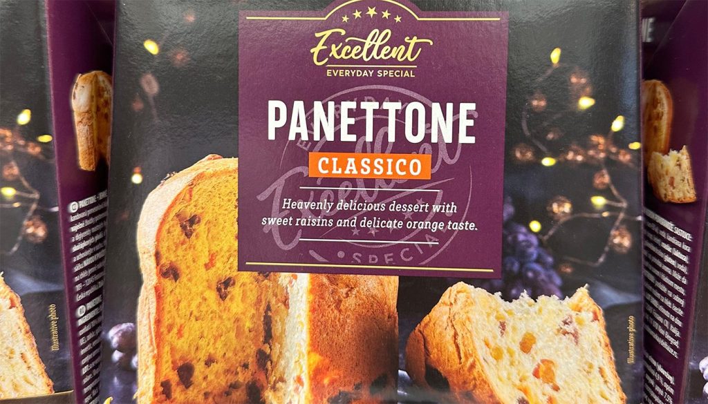 Cozonacul Panettone de la Mega Image: Ce ascunde eticheta?