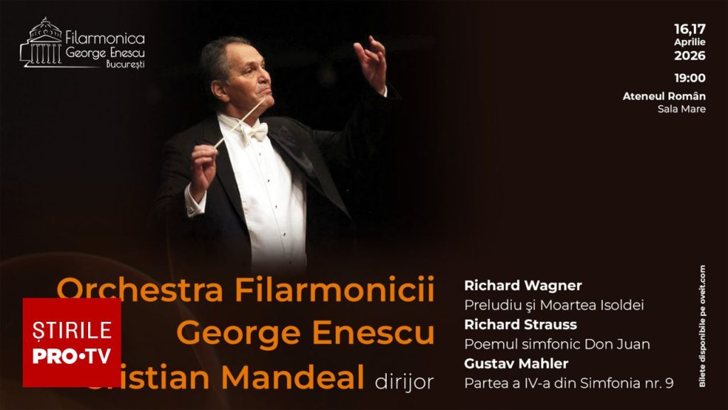 Mandeal, din nou la Enescu: Dirijorul revine după 17 ani