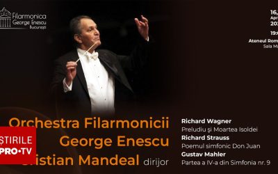 Mandeal, din nou la Enescu: Dirijorul revine după 17 ani