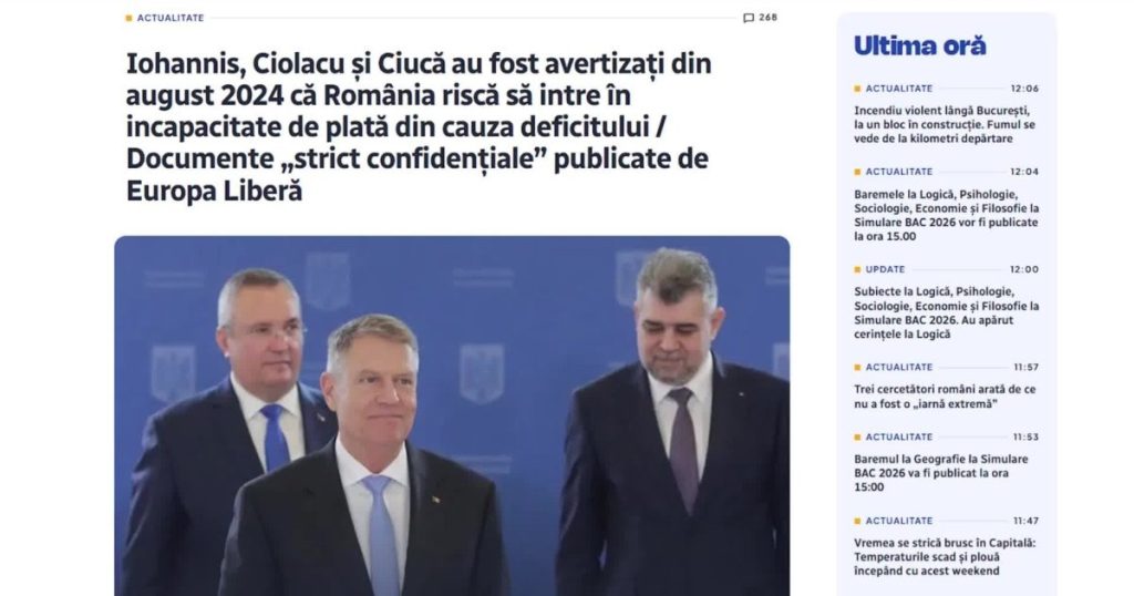 Europa Liberă, în topul surselor citate de presă în România