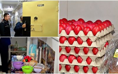 Meniu de Paște la pușcărie: Ce mănâncă deținuții cu 9 lei pe zi