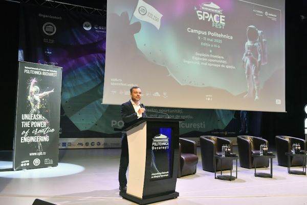 Astronautul care a pășit pe Lună, la SpaceFEST 2026 din București