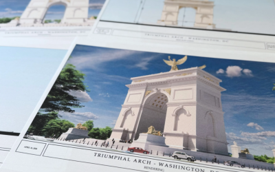 Trump, megalomanie la Washington: Un arc de triumf cât trei din București