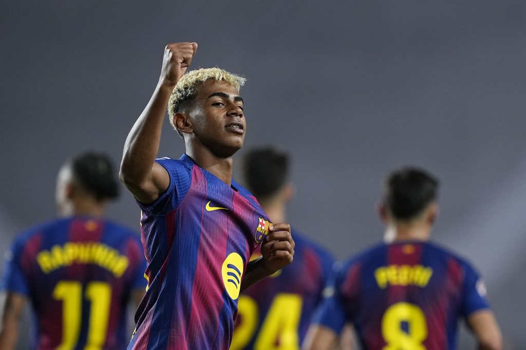 Yamal, curajos în fața lui Simeone: Duel de foc în returul UCL!