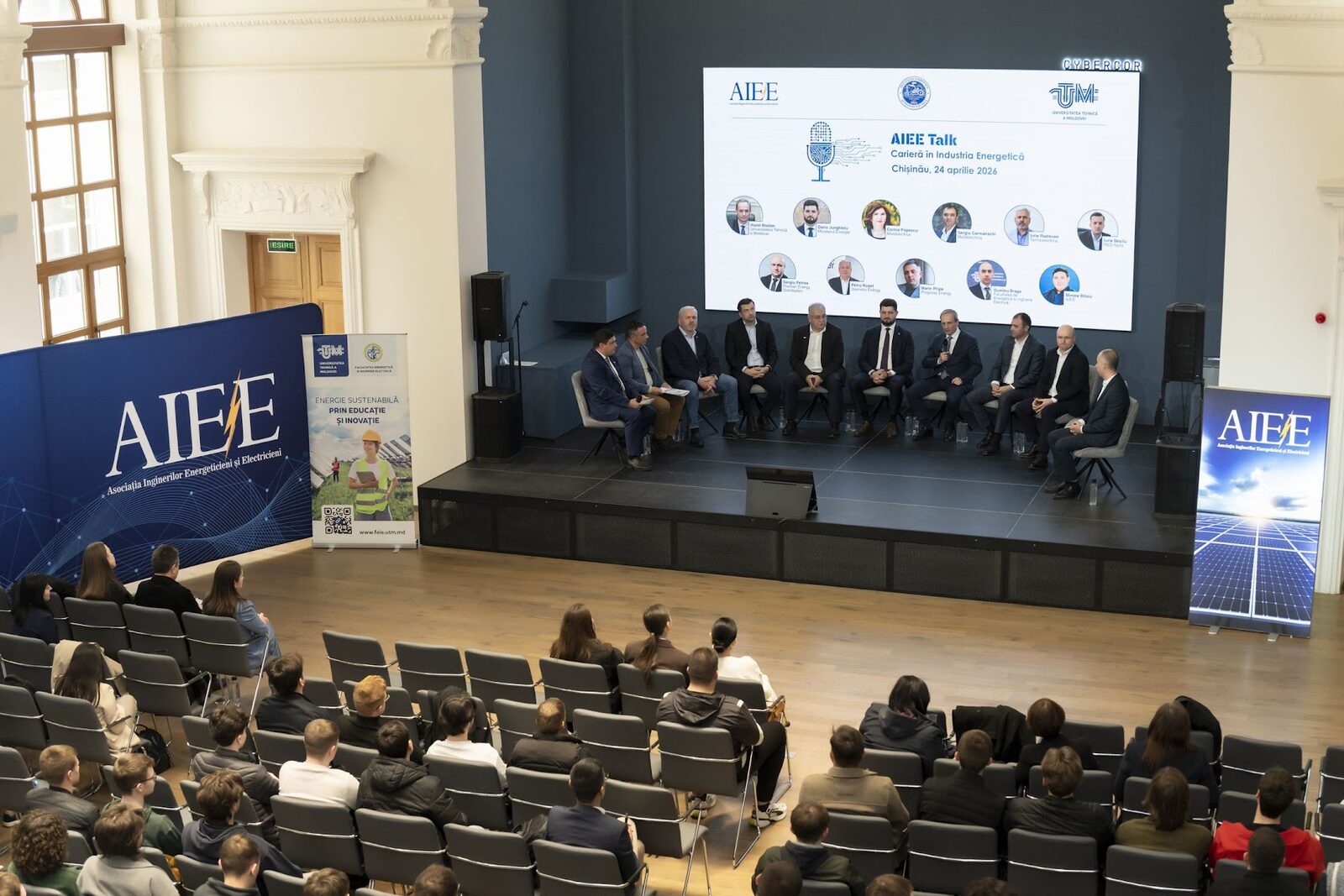 Energie spre viitor: AIEE Talk, dialog despre cariere în industria energetică la Chișinău
