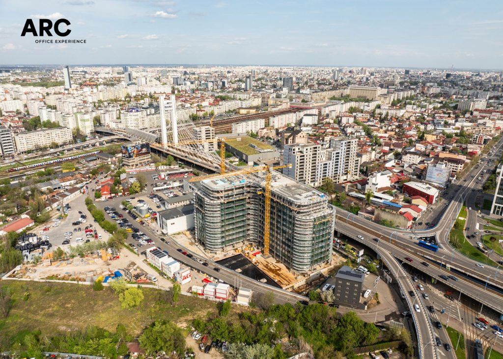 PPF Real Estate finalizează ultimul etaj al clădirii ARC Office