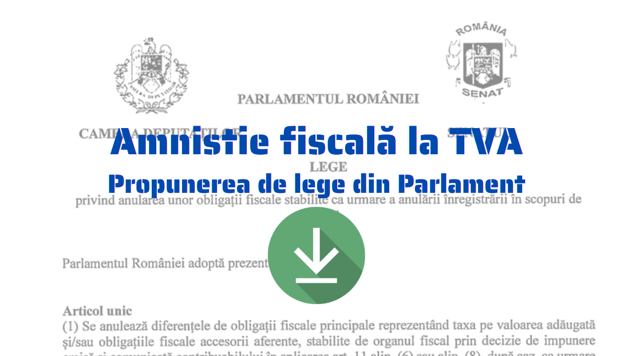Parlamentul dezbate inițiativa pentru amnistierea fiscală a firmelor mici afectate de recuperarea TVA După o serie de articole publicate de StartupCafe, care au evidențiat dificultățile financiare ale antreprenorilor români cu afaceri de familie, un număr de 29 de parlamentari de la putere au depus oficial o propunere de lege menită să adreseze această problemă