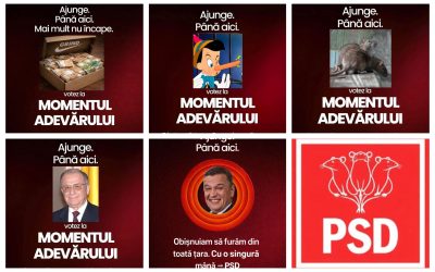 PSD, luat la ROST de o avalanșă de glume după afișele „Momentul Adevărului”