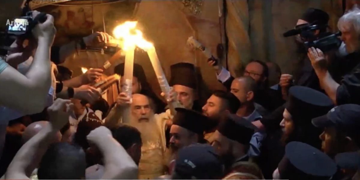 Sfântul Mormânt din Ierusalim, redeschis: Credincioșii, așteptați la Sfânta Lumină