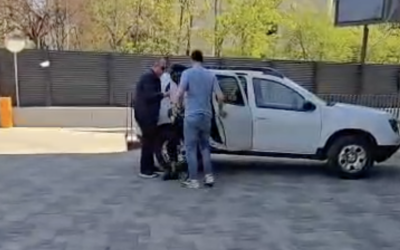Bărbatul care a furat țeava de la Spitalul Pantelimon, prins de Poliție