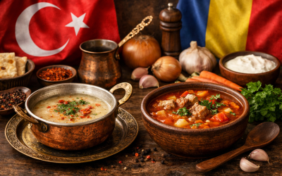 Cuvântul „ciorbă” are origini turcești, provenind din termenul „çorba”, care însemna inițial „supă”