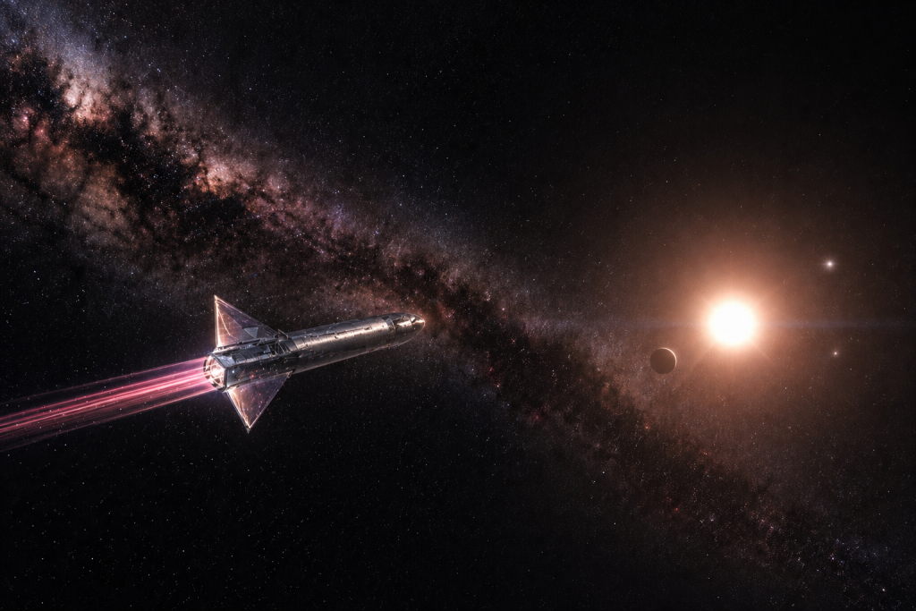 Călătorie spre Alpha Centauri: Tehnologie LASER reduce timpul la 20 de ani!