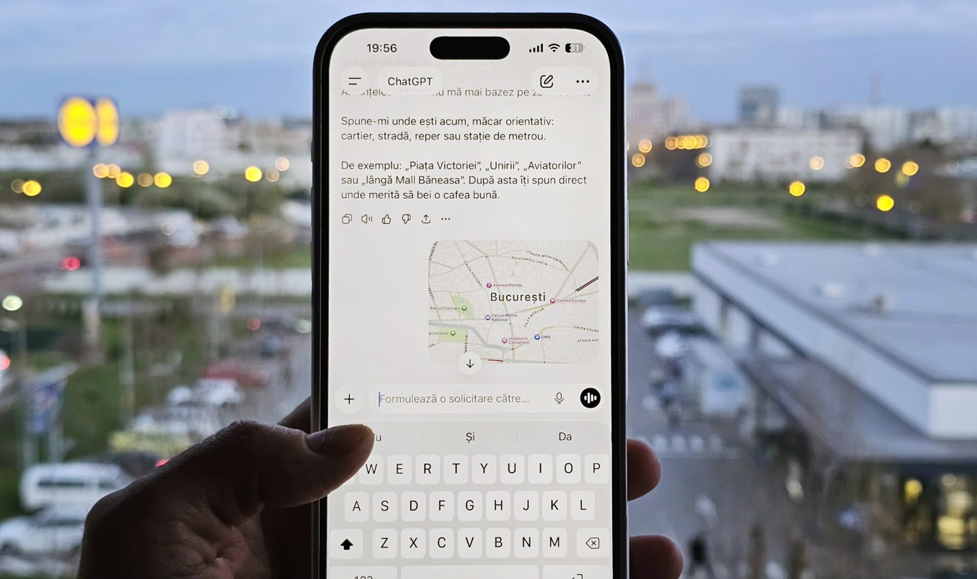 Cum să folosești ChatGPT pentru locație precisă fără acces permanent