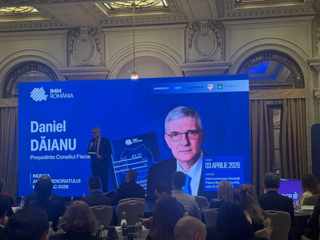 Președintele Consiliului Fiscal, Daniel Dăianu, le-a transmis antreprenorilor IMM din România un avertisment clar: în fața crizei globale a petrolului și a riscurilor generate de războiul din Orientul Mijlociu, trebuie să acționeze cu responsabilitate și eforturi proprii pentru a face față provocărilor