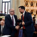Marinescu, ministrul cu plagiat, discurs la Academia: „Perioadă tulburată”