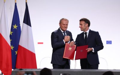 Macron și Tusk, la Gdansk: Alianță pentru descurajarea nucleară în Europa