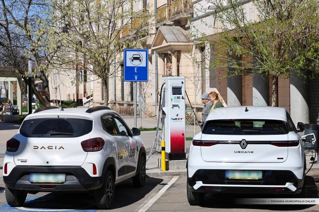 Galați va avea 159 de stații de încărcare pentru autovehiculele electrice, amplasate în toate zonele orașului, în cadrul unui proiect susținut financiar de un contract de 16,7 milioane de lei