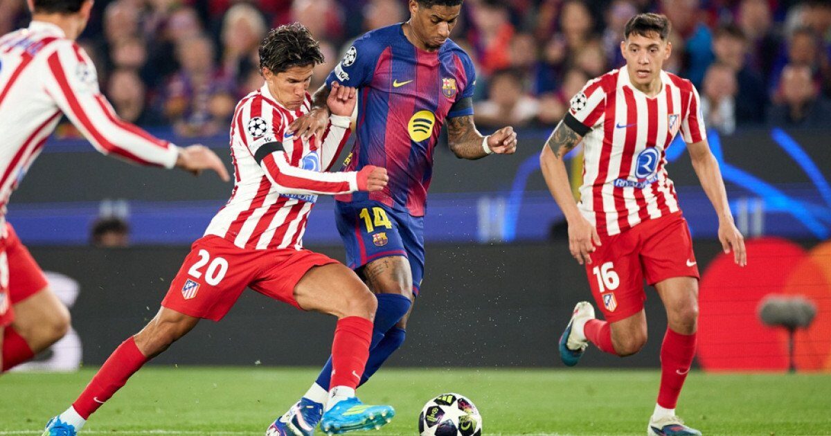 Atletico Madrid a învins FC Barcelona în deplasare, scor 2-0, într-un meci arbitrat de ROMÂNUL Istvan Kovacs, în turul sferturilor Champions League