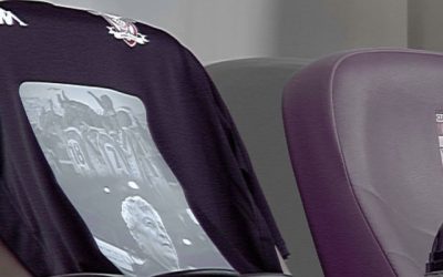 Rapidștii omagiază cu emoție locul lui Mircea Lucescu din Giulești